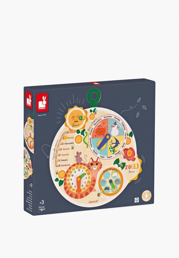 Janod Игрушка развивающая - Колесо Времени - фото 1