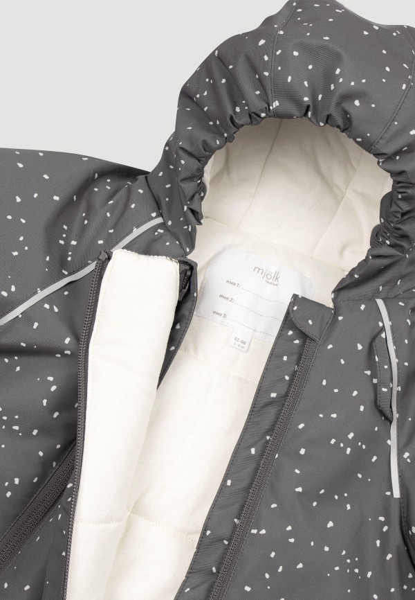 Mjolk Комбинезон утепленный - Grey Crumbs - фото 3