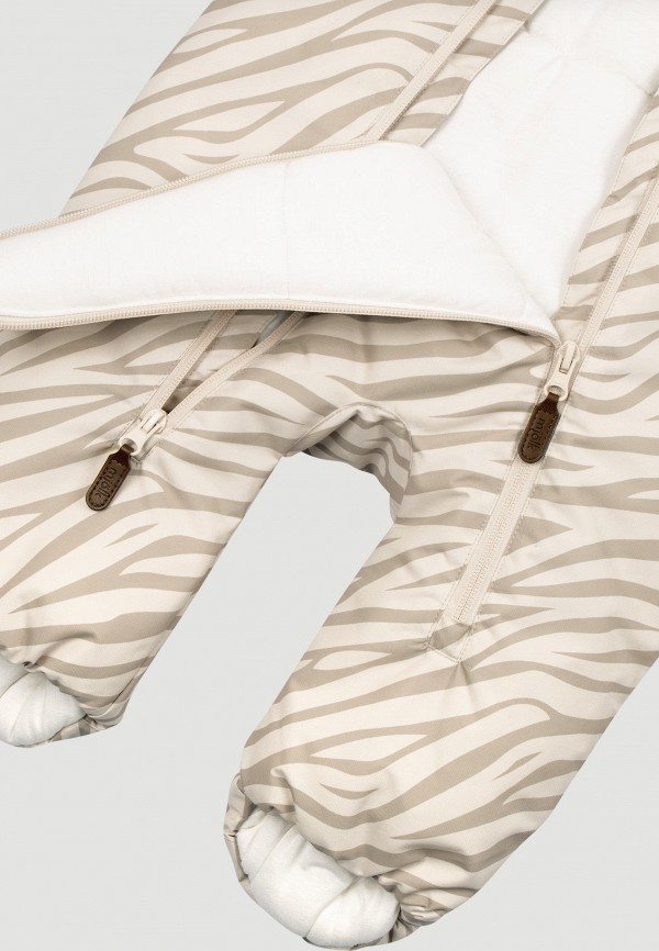 Mjolk Комбинезон утепленный - Зебра - фото 5