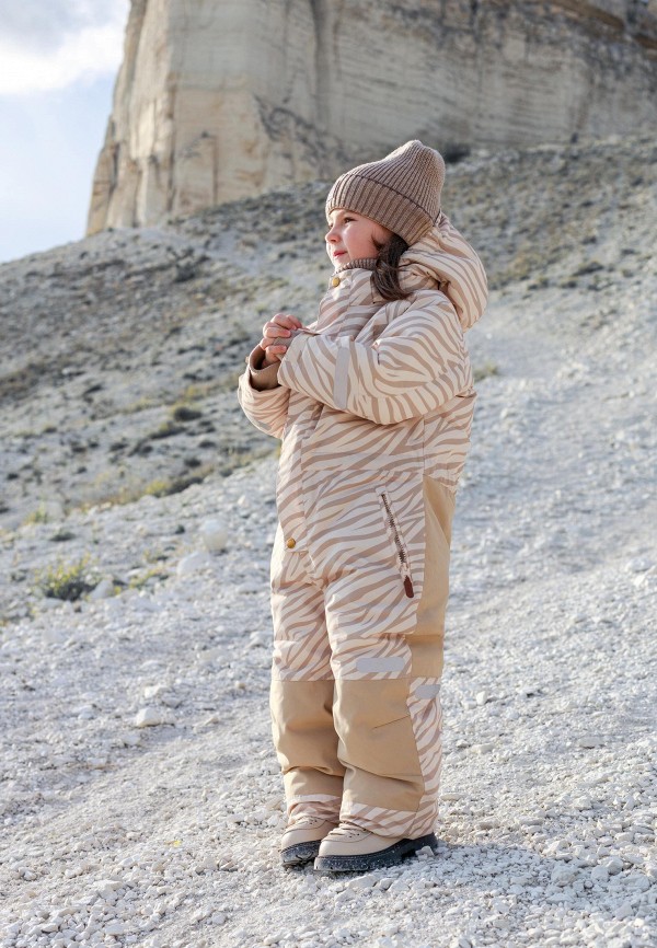 Mjolk Комбинезон утепленный - Зебра - фото 3