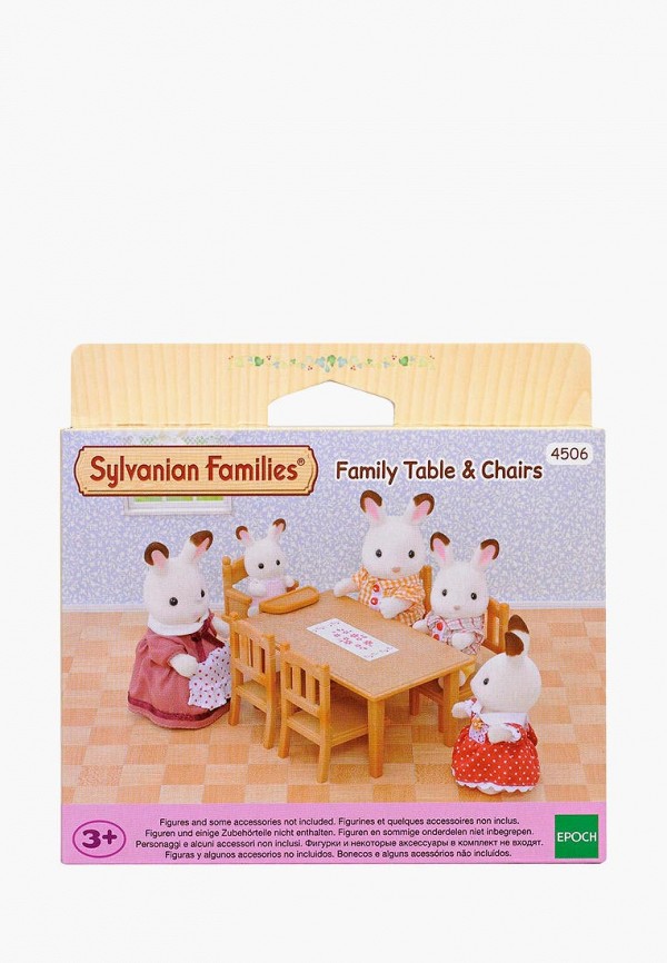 sylvanian families family table and chairs