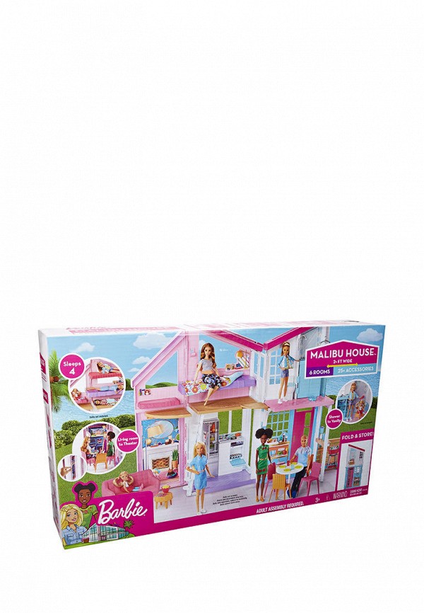 Barbie Набор игровой - Домик для кукол "Барби" Малибу - фото 4