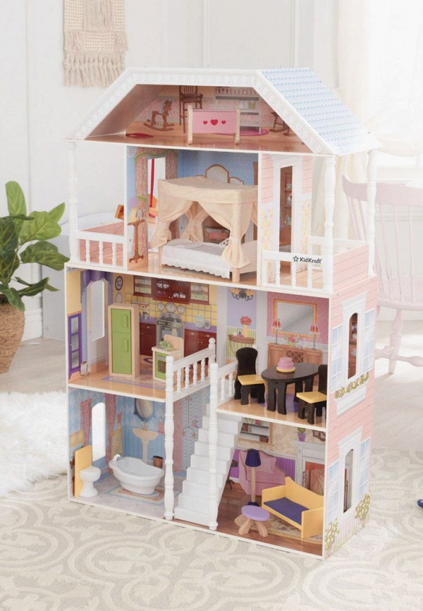 KidKraft Дом для кукол - Саванна, с мебелью 14 предметов в наборе, для кукол 30 см - фото 2