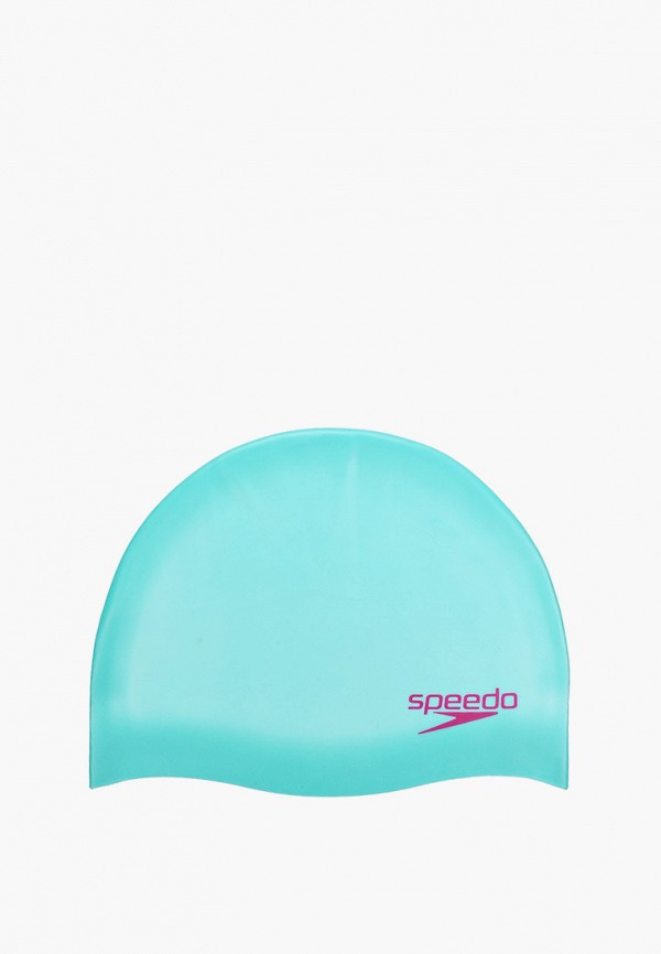 Speedo Шапочка для плавания - PLAIN MOUD SILC CAP JU BLUE/RED - фото 1