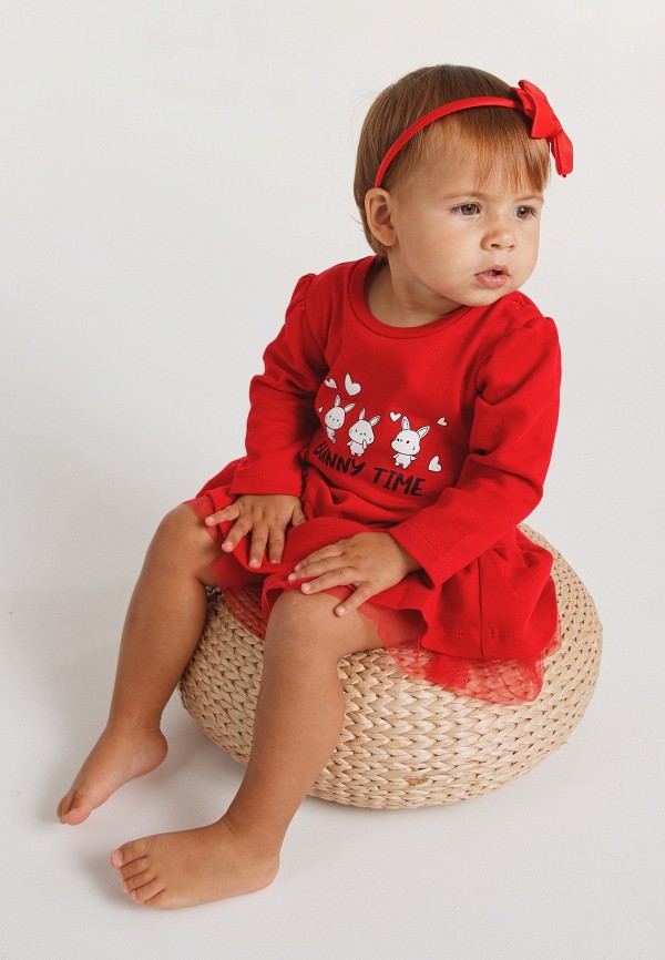 КотМарКот Платье - BUNNY LOVE новогоднее - фото 3