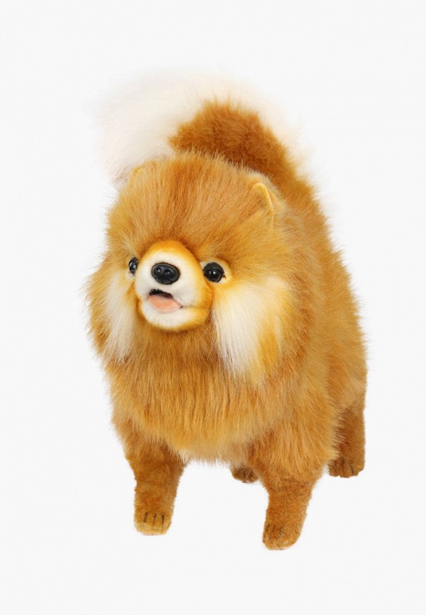 Hansa Игрушка мягкая - Собака померанский шпиц, 28 см - фото 1