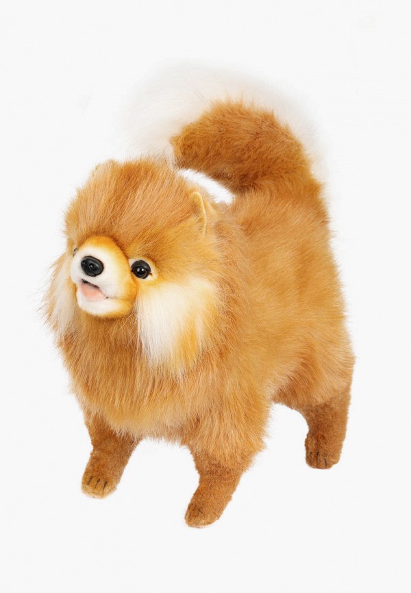 Hansa Игрушка мягкая - Собака померанский шпиц, 28 см - фото 2