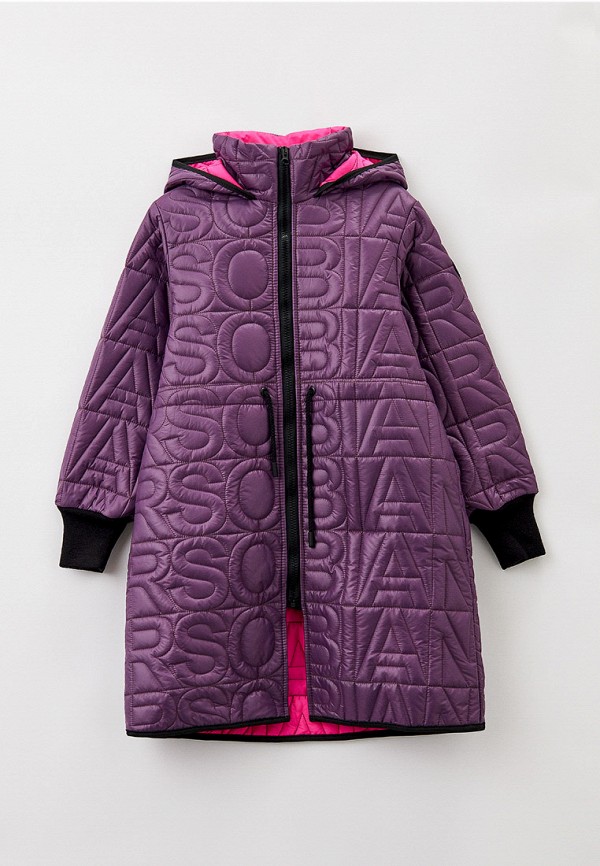 Куртка утепленная Artel - цвет: фиолетовый, коллекция: демисезон.