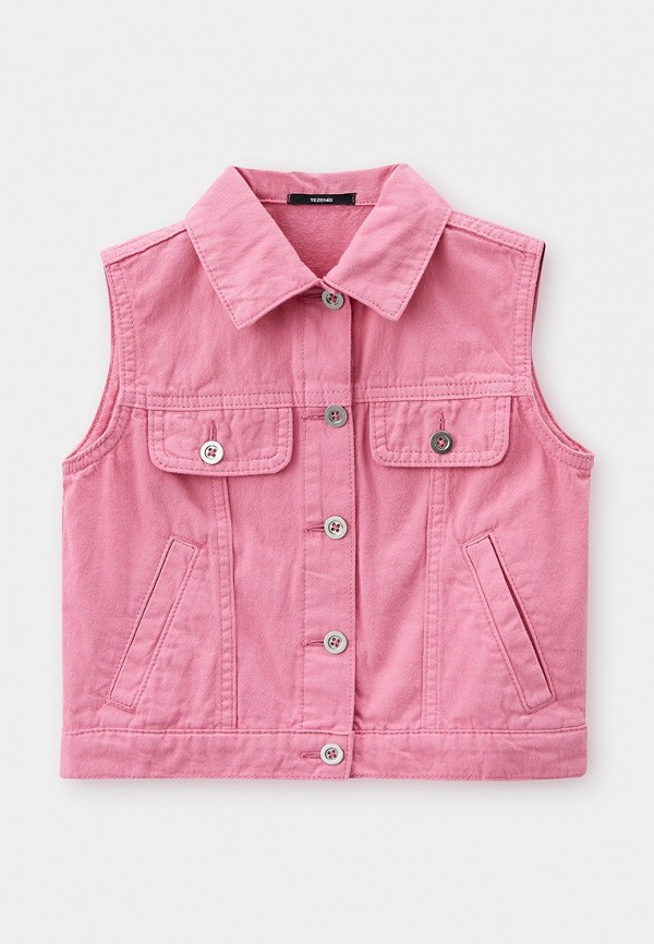 Жилет джинсовый Tezenis - цвет: розовый, коллекция: лето.