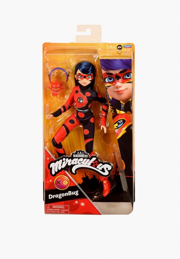 Miraculous Кукла - Дракон Баг 27 см с аксессуарами - фото 3