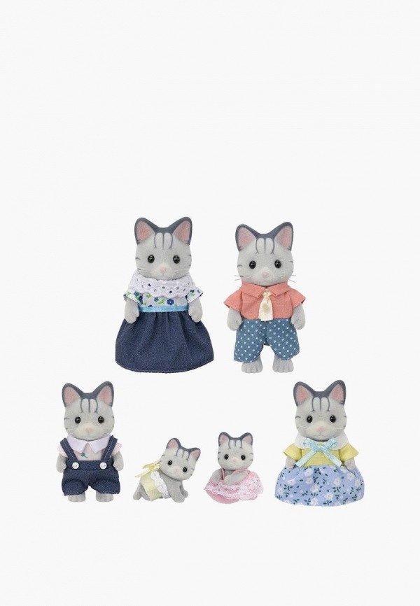 Набор игровой Sylvanian Families “Семья Котов рыбаков”, цвет ...