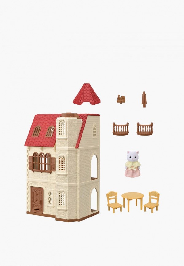 Sylvanian Families Набор игровой - Трехэтажный дом с флюгером Sylvanian Families - фото 3