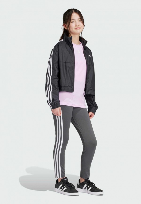 adidas Леггинсы - Essentials AEROREADY 3-Stripes High-Waisted - фото 3