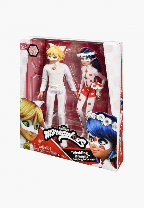 Miraculous Кукла - Набор Свадьба Леди Баг и Супер-кота с аксессуарами, 27 см - фото 4