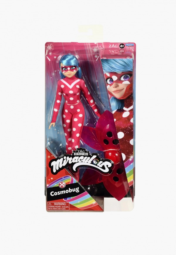 Miraculous Кукла - Леди Баг и Супер Кот Космо Баг 27 см с аксессуарами - фото 4