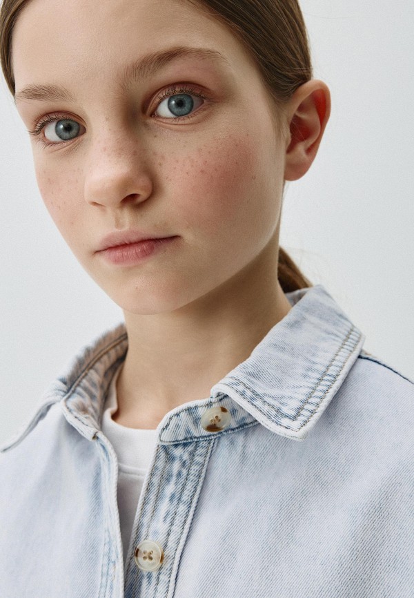 Sela Рубашка джинсовая - фото 3