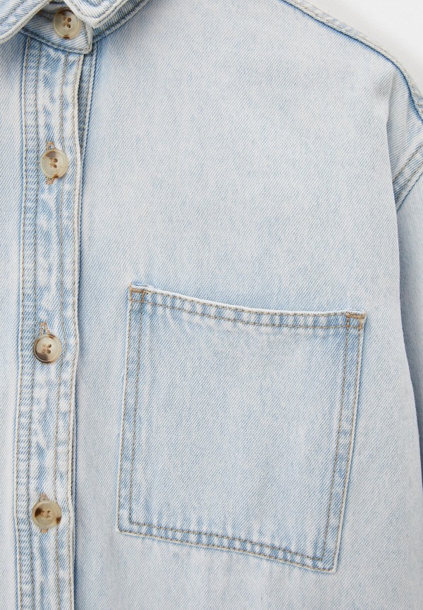Sela Рубашка джинсовая - фото 6