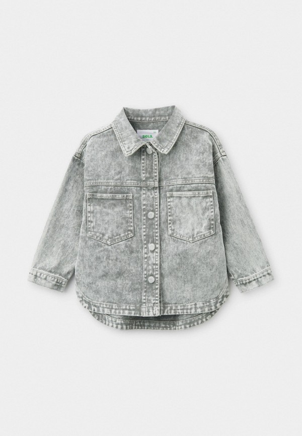 Sela Рубашка джинсовая - фото 4