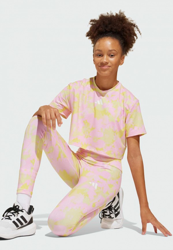 adidas Леггинсы - Train Essentials Flower Print - фото 2