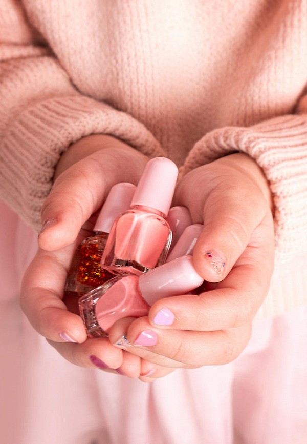 Limoni Набор лаков для ногтей - на водной основе, нюдовые и глиттерные - фото 3