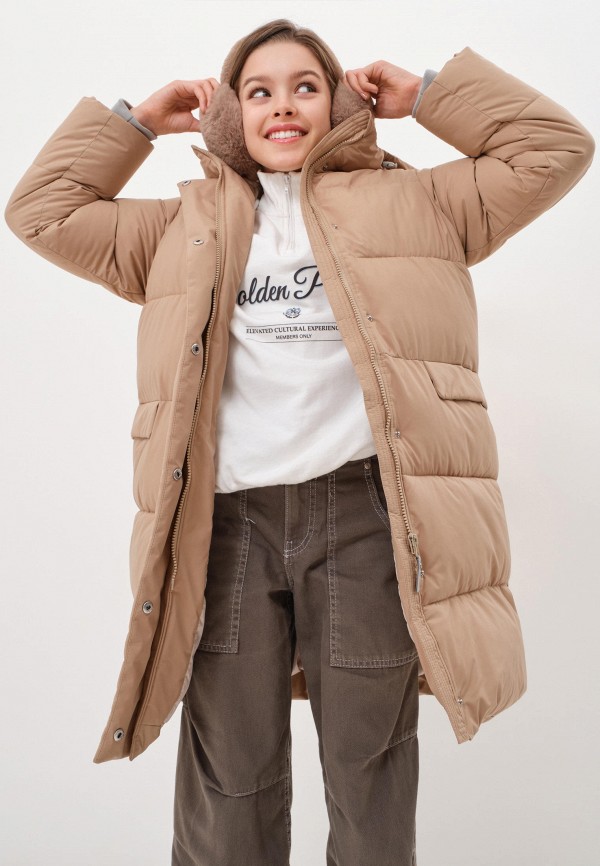 Avese Пуховик - зимний удлиненный для девочки - фото 5