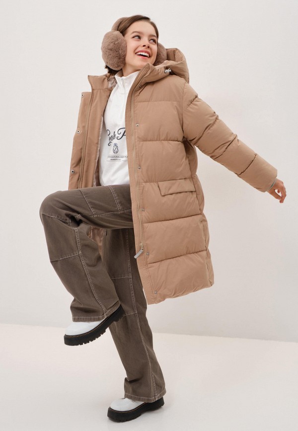 Avese Пуховик - зимний удлиненный для девочки - фото 4