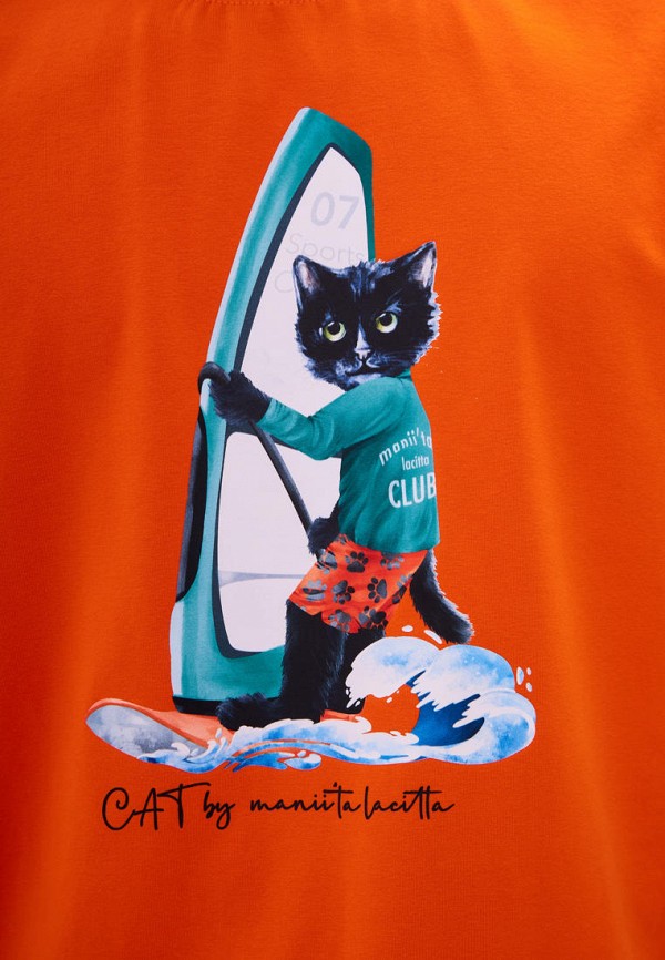 Manii'ta Lacitta Футболка - Кот - фото 4