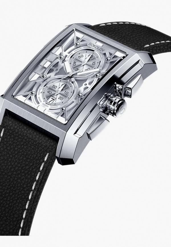 Часы Sokolov Gran Turismo for him, цвет: серебряный, MP002XM009US ...