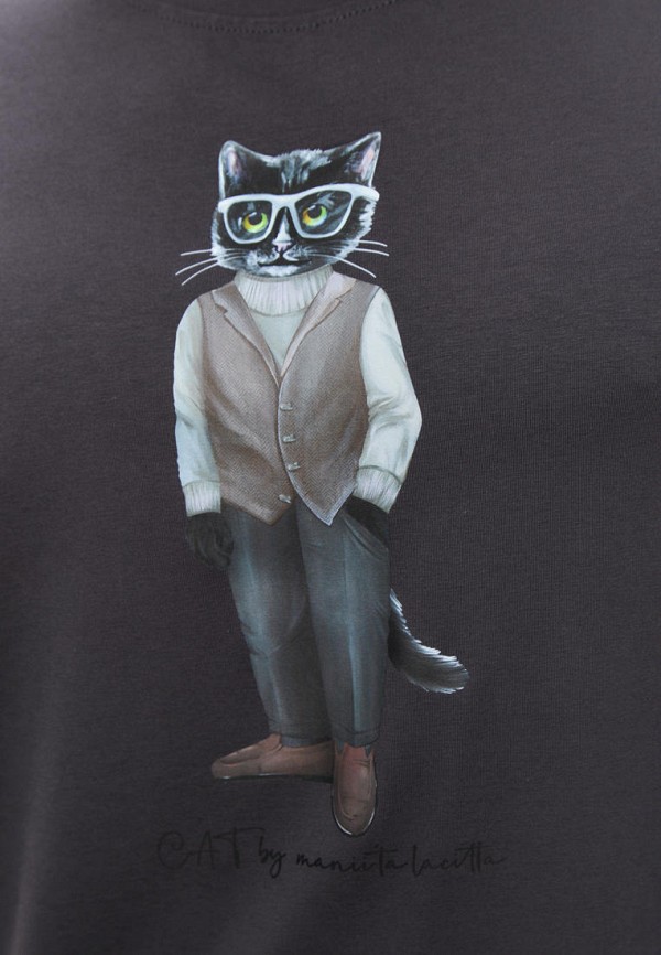 Manii'ta Lacitta Футболка - Кот - фото 4