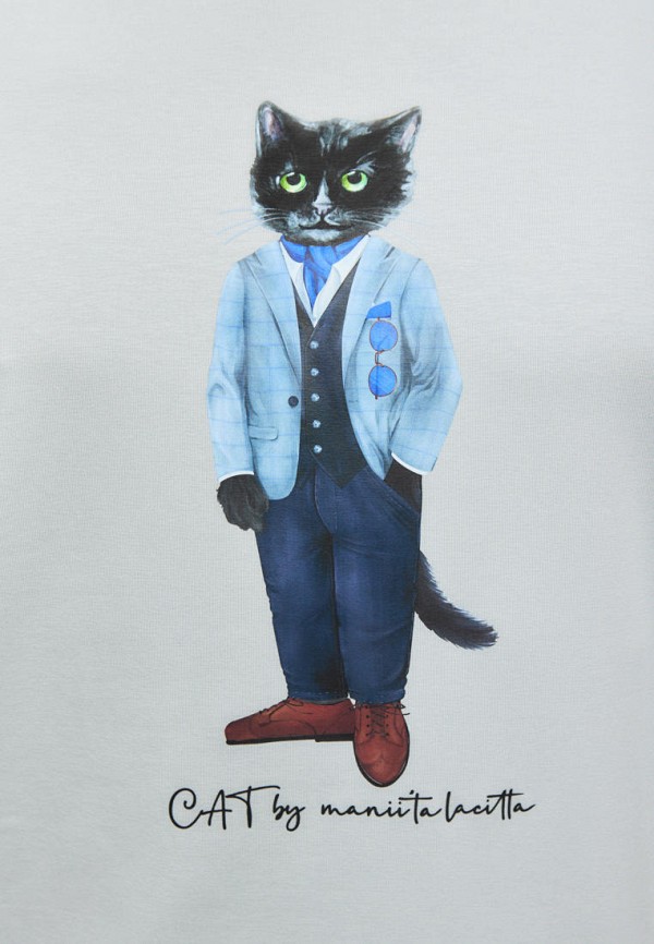 Manii'ta Lacitta Футболка - Кот - фото 4