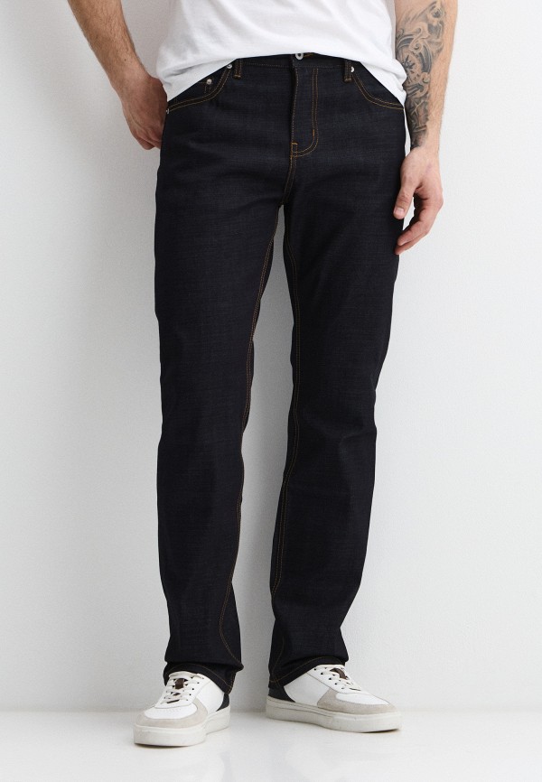 GAINTT Джинсы - Selvedge Straight Fit 14 oz (Double Blue ID, Unwashed) - фото 1