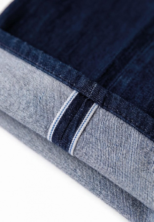 GAINTT Джинсы - Selvedge Straight Fit 14 oz (Double Blue ID, Unwashed) - фото 5