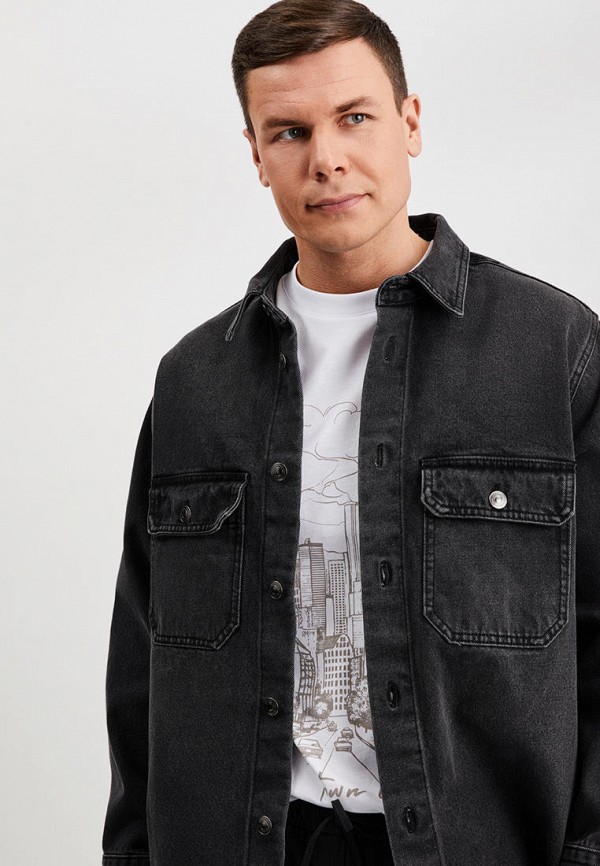 oodji Куртка джинсовая - фото 4