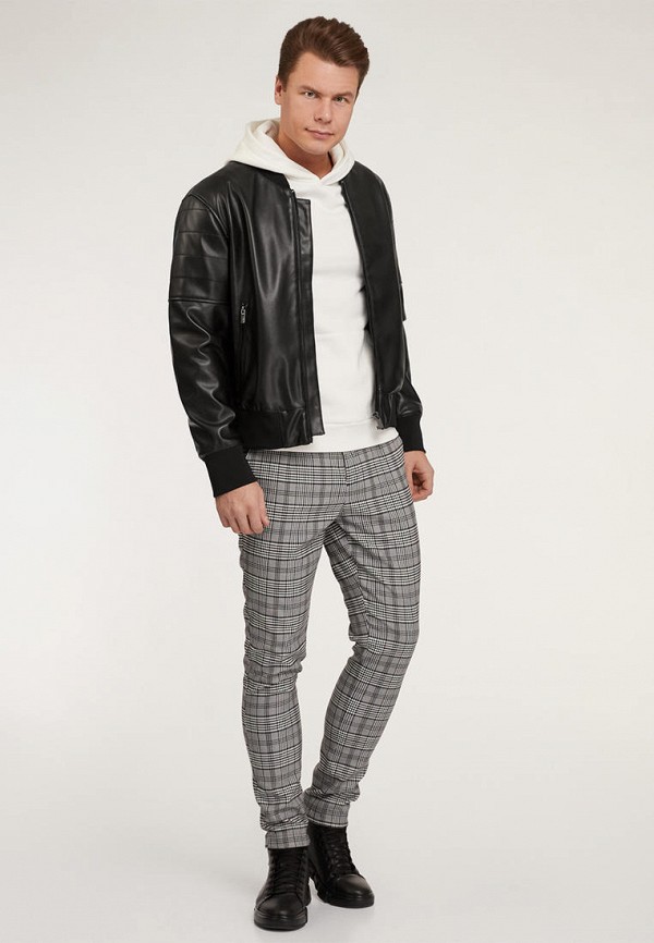 oodji Куртка кожаная - фото 2