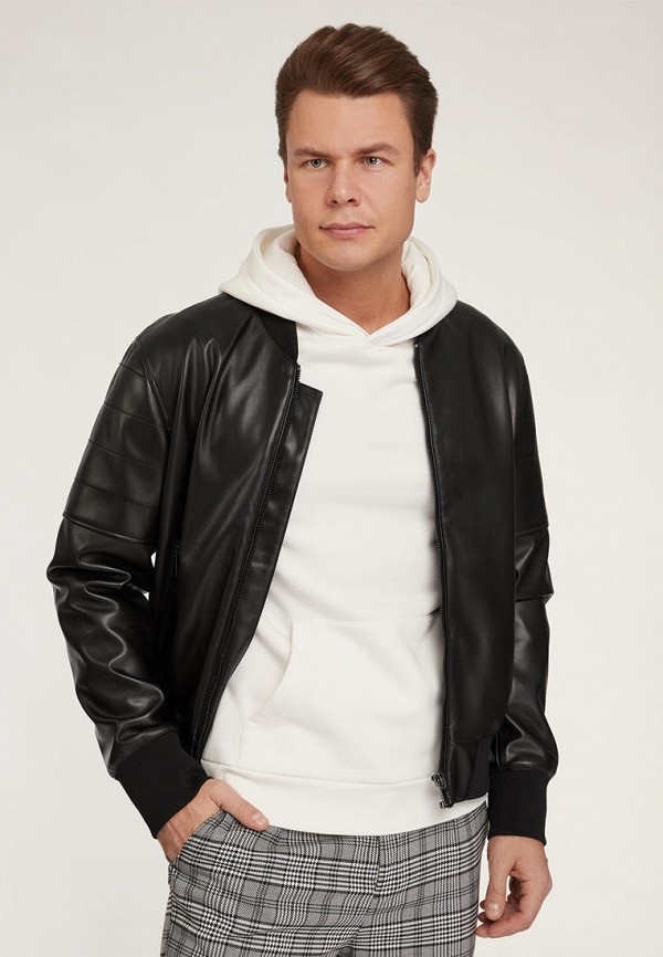 oodji Куртка кожаная - фото 1