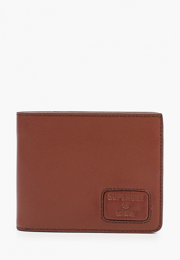 superdry brown wallet