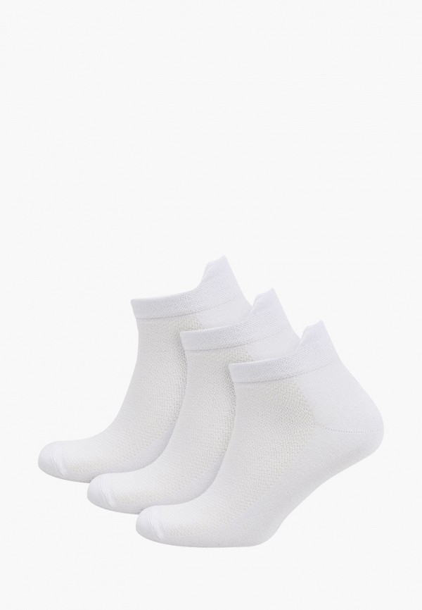 Носки 3 пары Mark Formelle - цвет: белый, коллекция: мульти.