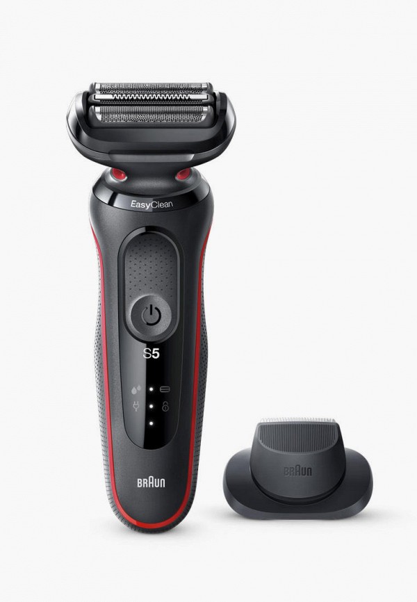 Braun Электробритва - Series 6 60-B7200cc Blue со станцией очистки и подзарядки + насадка триммер + дорожный футляр - фото 1