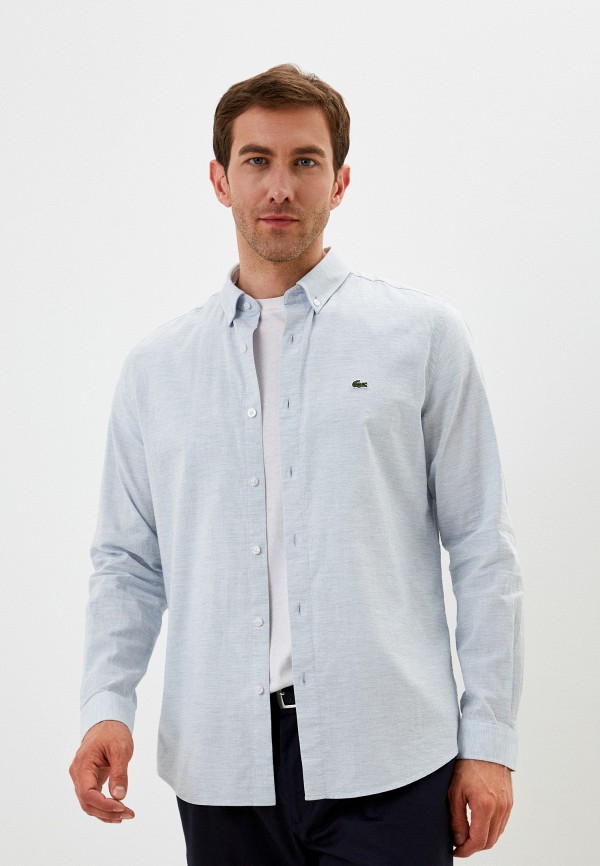 Рубашка Lacoste, цвет: голубой, MP002XM08FMY — купить в интернет ...