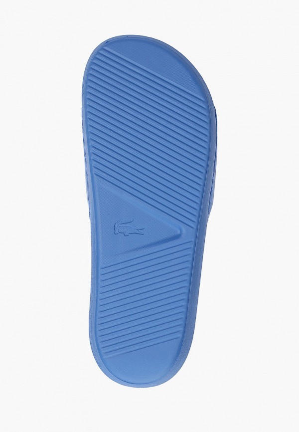 Lacoste Сланцы - CROCO SLIDE 0722 2 CMA BLU/GRN - фото 5