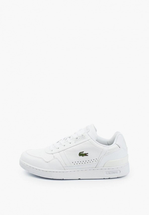 Lacoste Кеды - T-CLIP 0722 1 SMA WHT/WHT, Size 9.5 - фото 1