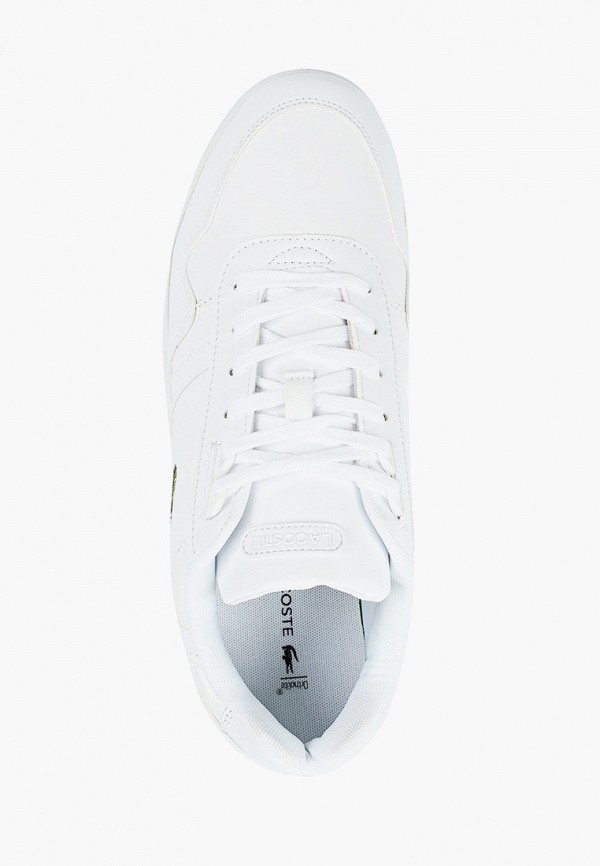 Lacoste Кеды - T-CLIP 0722 1 SMA WHT/WHT, Size 9.5 - фото 4