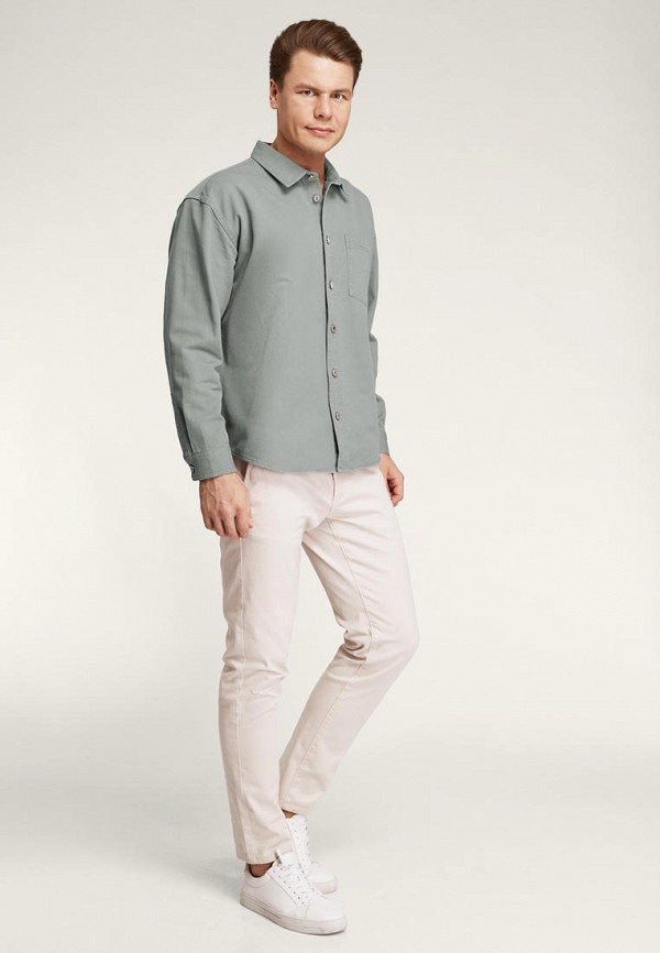 oodji Рубашка джинсовая - фото 2