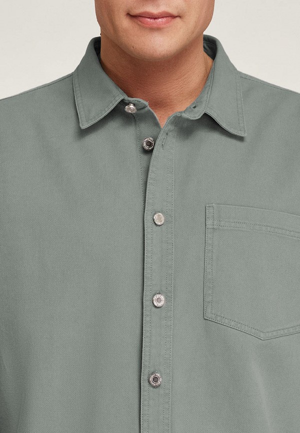 oodji Рубашка джинсовая - фото 4