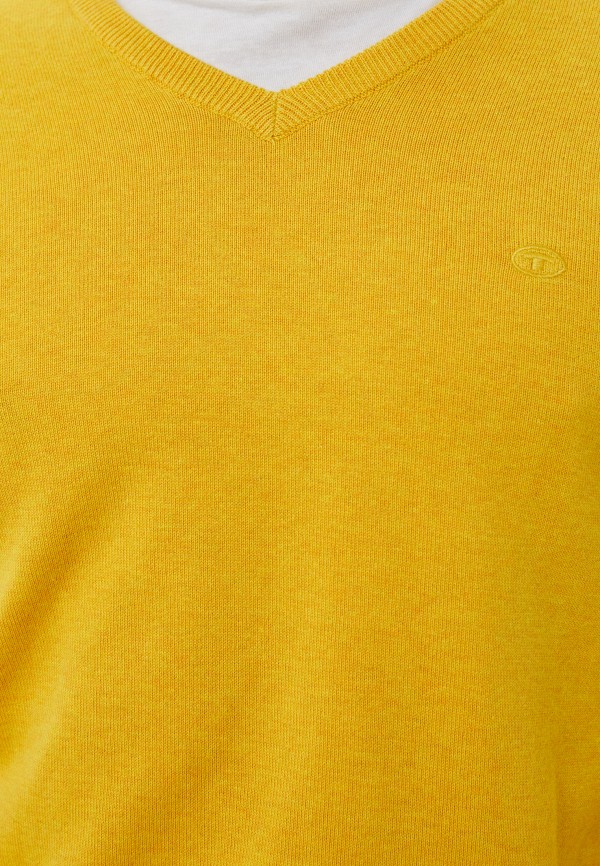 Пуловер Tom Tailor, цвет: желтый, MP002XM08QLJ — купить в интернет ...