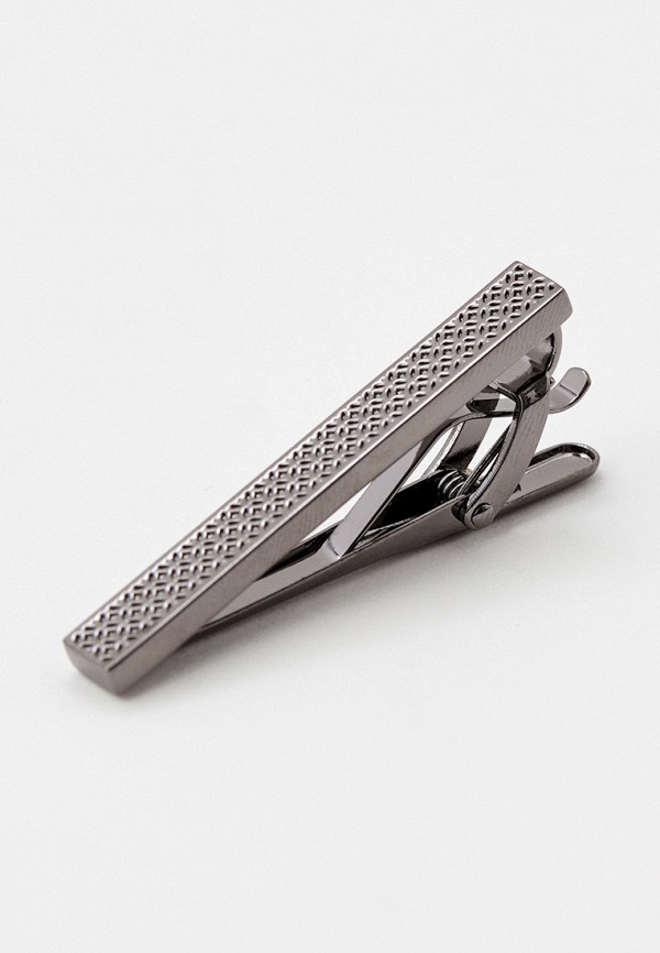 HENDERSON Зажим для галстука - TC-0130, родиевое покрытие - фото 1
