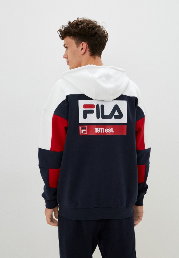 Fila red cheap white blue hoodie