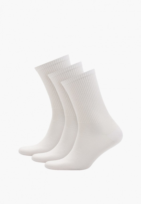 Носки 3 пары Mark Formelle - цвет: белый, коллекция: мульти.