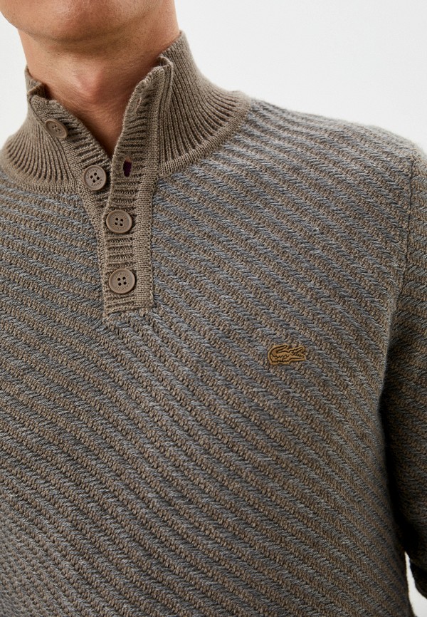 Свитер Lacoste, цвет: коричневый, MP002XM08VTW — купить в интернет ...