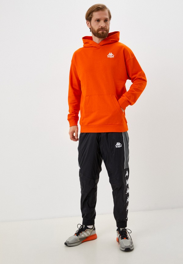 Orange kappa hoodie hotsell